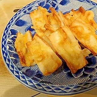 竹輪の　マヨチーズ焼き